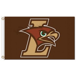 Wholesale high-end NCAA Lehigh Mountain Hawks 3'x5' polyester flags with L