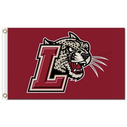 Großhandel hoch-Endee Ncaa Lafayette Leoparden 3'x5 'Polyester Fahnen mit Charakter l