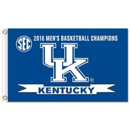 Großhandel hoch-Endee ncaa Kentucky Wildcats 3'x5 'Polyesterfahnen