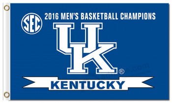 Wholesale high-end NCAA Kentucky Wildcats 3'x5' polyester flags