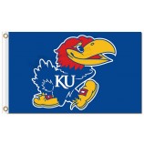 Ncaa kansas jayhawks 3'x5 'Polyesterfahnen