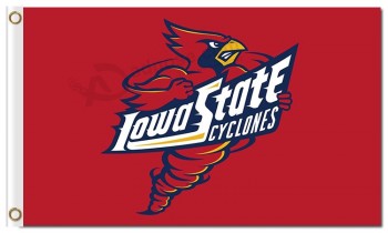 Ncaa iowa state cyclones 3'x5 'polyester vlaggen