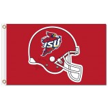 Ncaa iowa state cyclones 3'x5 'polyester fahnen roten helm