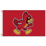 Ncaa iowa state cyclones 3'x5 'polyester fahnen wütEnde schwanz