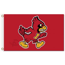 Ncaa iowa state cyclones 3'x5 'polyester fahnen wütEnde schwanz