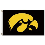 Ncaa iowa hawkeyes 3'x5 'Polyesterfahnen zu verkaufen
