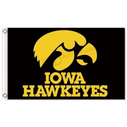 Ncaa iowa hawkeyes 3'x5 'Polyesterfahnen zu verkaufen