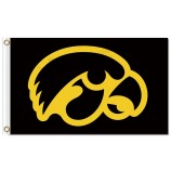 Ncaa iowa hawkeyes 3'x5 'Polyesterfahnen zu verkaufen