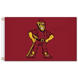 NCAA Iona Gaels 3'x5' polyester flags with a man for sale