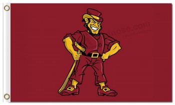NCAA Iona Gaels 3'x5' polyester flags with a man for sale