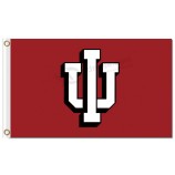 Ncaa Indiana Hoosiers 3'x5 'Polyester Flaggen weißes Logo zu verkaufen