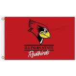 Großhandel benutzerdefinierte hoch-Ende ncaa illinois state redbirds 3'x5 'polyester fahnen
