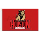 Benutzerdefinierte hoch-Endee ncaa Houston Cougars 3'x5 'Polyester kennzeichnet Zeichen mit Löwe