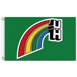 Benutzerdefinierte hoch-Endee Ncaa Hawaii Krieger 3'x5 'Polyester Fahnen Regenbogen
