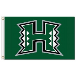 Custom cheap NCAA Hawaii Warriors 3'x5' polyester flags