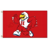 Gewohnheit billige ncaa hartford Hawks 3'x5 'Polyester kennzeichnet glücklichen Hahn