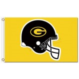 Gewohnheit billige ncaa, die Staat Tiger 3'x5 'Polyesterflaggen mahlt