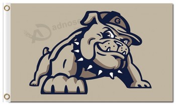 批发定制便宜的ncaa georgetown hoyas 3'x5'涤纶旗狗