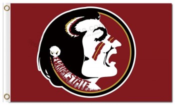 定制高-结束ncaa佛罗里达州seminoles 3'x5'聚酯标志