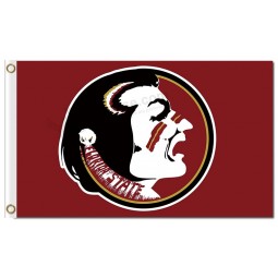 Benutzerdefinierte hoch-Ende ncaa florida state seminoles 3'x5 'Polyesterfahnen