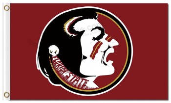 Custom high-end NCAA Florida State Seminoles  3'x5' polyester flags