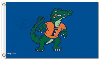 Custom high-end NCAA Florida Gators 3'x5' polyester flags standing gator