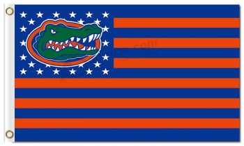 Ncaa佛罗里达鳄鱼3'x5'聚酯旗帜国家出售