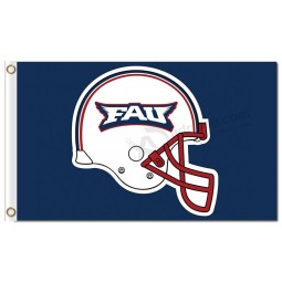 Ncaa Florida Atlantic Eulen 3'x5 'Polyester Flaggen Helm zum Verkauf