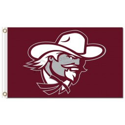 Großhandel benutzerdefinierte billige Ncaa östlichen Kentucky Colonels 3'x5 'Polyester Flaggen Logo