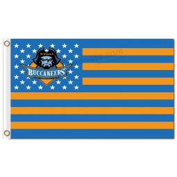 Großhandel benutzerdefinierte billige Ncaa Osten Tennessee State Buccaneers 3'x5 'Polyester Flaggen Nation
