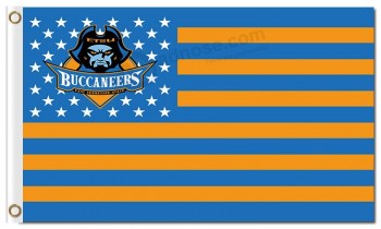 Großhandel benutzerdefinierte billige Ncaa Osten Tennessee State Buccaneers 3'x5 'Polyester Flaggen Nation