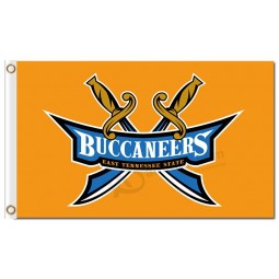 Großhandel benutzerdefinierte billige Ncaa Osten Tennessee State Buccaneers 3'x5 'Polyester Fahnen