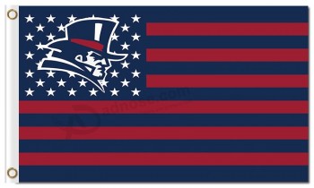 批发定制便宜ncaa duquesne dukes 3'x5'涤纶旗帜naiton