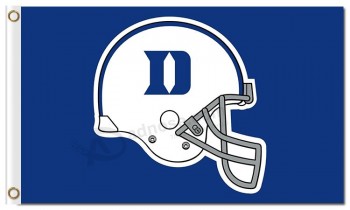 Wholesale custom cheap NCAA Duke Blue Devils 3'x5' polyester flags helmet