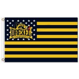 Großhandel benutzerdefinierte billig ncaa drexel drachen 3'x5 'polyester fahnen nationalen