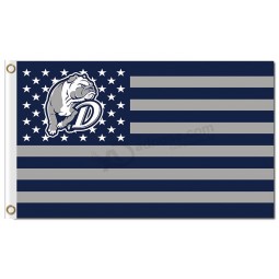 Großhandel benutzerdefinierte billige Ncaa Drake Bulldogs 3'x5 'Polyester Flaggen nationalen