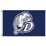 Großhandel benutzerdefinierte billige Ncaa Drake Bulldogs 3'x5 'Polyester Fahnen d