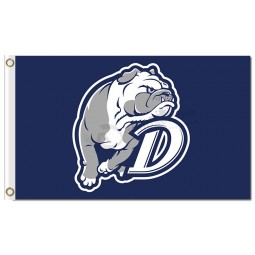 Großhandel benutzerdefinierte billige Ncaa Drake Bulldogs 3'x5 'Polyester Fahnen d