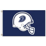 Großhandel benutzerdefinierte billige Ncaa Drake Bulldogs 3'x5 'Polyester Flaggen Helm