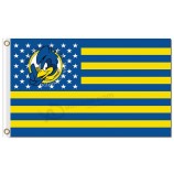 Ncaa delaware fightin'blue hennen 3'x5 'polyester fahnen national zum verkauf