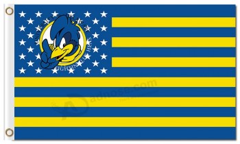 Ncaa delaware fightin'blue hens 3'x5 'polyester drapeaux national à vFinre