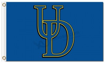 NCAA Delaware Fightin'Blue Hens 3'x5' polyester flags UD for sale