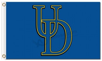 Ncaa delaware fightin'blue hens 3'x5'聚酯标志ud出售