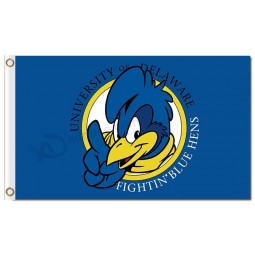 NCAA Delaware Fightin'Blue Hens 3'x5' polyester flags for sale