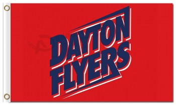 NCAA Dayton Flyers 3'x5' polyester flags team name for sale