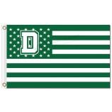 Ncaa Darthmouth große grüne 3'x5 'Polyester Flaggen Sternen und Streifen zum Verkauf