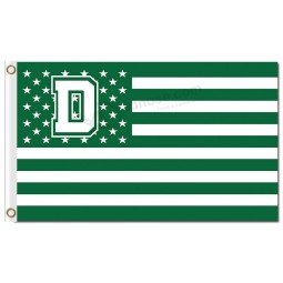 Ncaa Darthmouth große grüne 3'x5 'Polyester Flaggen Sternen und Streifen zum Verkauf