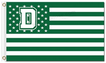 Ncaa darthmouth大绿色3'x5'涤纶旗星星和条纹出售
