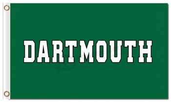 Custom cheap NCAA Darthmouth Big Green 3'x5' polyester flags word