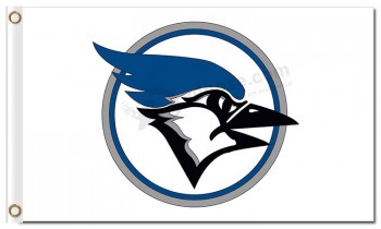 定制便宜的ncaa creighton bluejays 3'x5'涤纶旗帜标志